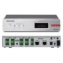 Tascam ML-4D/OUT-E Dante-Analogue конвертор с DSP Mixer