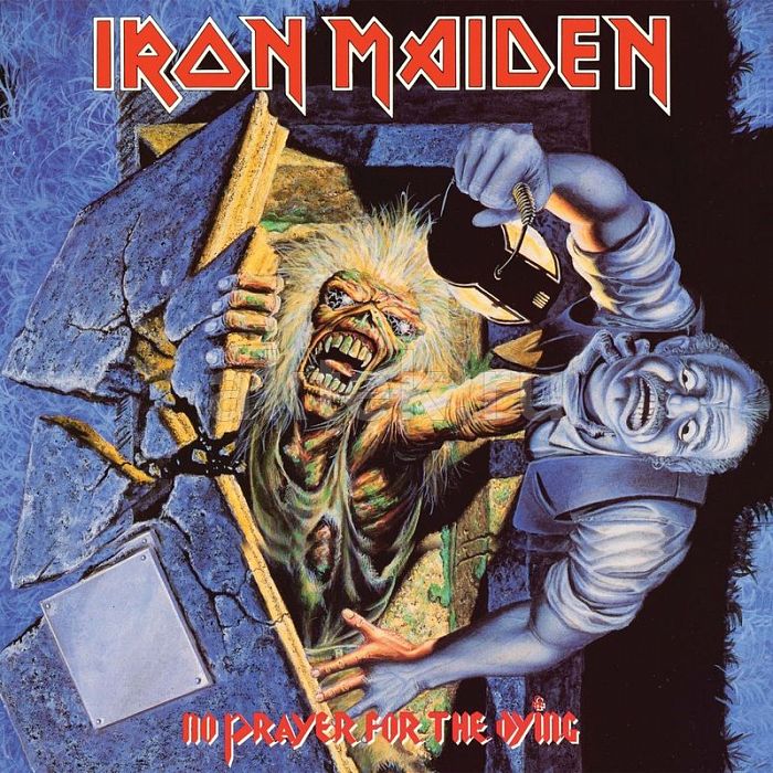 Виниловая пластинка IRON MAIDEN - NO PRAYER FOR THE DYING BLACK VINYL 12"