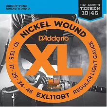 D'Addario EXL110BT струны для электрогитары, 10-46
