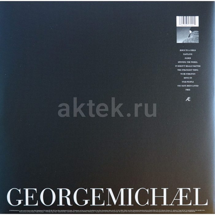 Виниловая пластинка GEORGE MICHAEL - OLDER 180 GRAM BLACK VINYL 12" 2