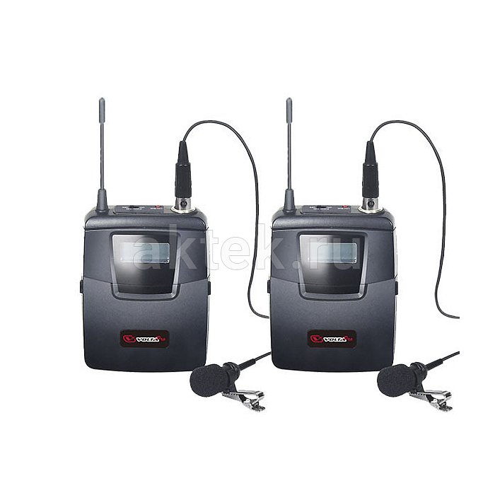 VOLTA DIGITAL 0202HL PRO радиосистема с головным и петличным микрофонами 5