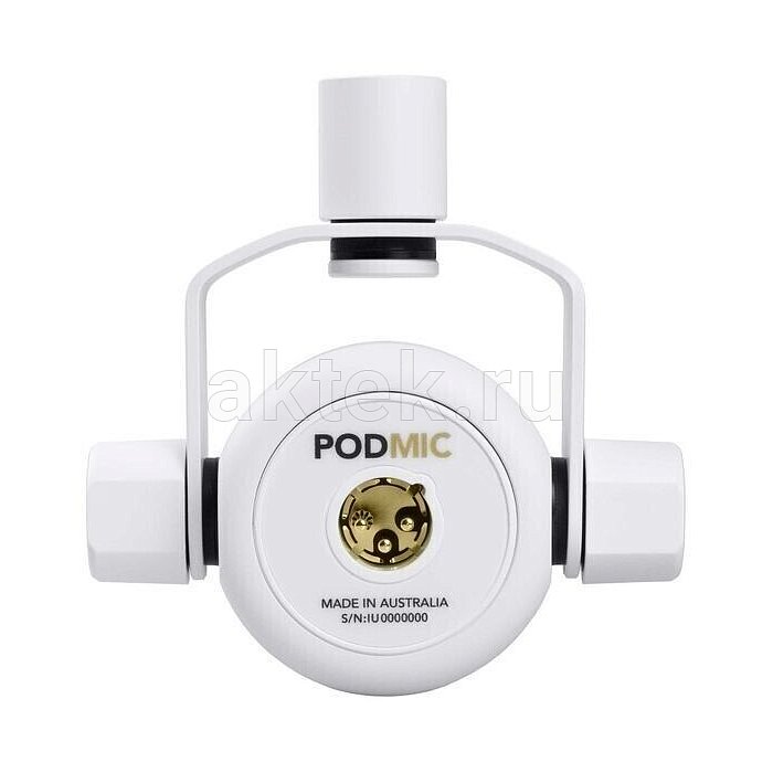 Динамический кардиоидный микрофон RODE PodMic White 2