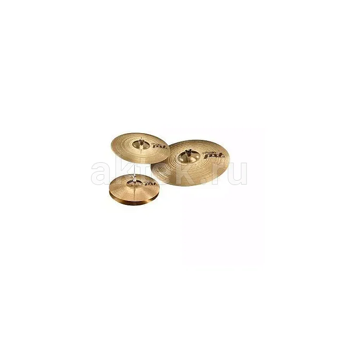Paiste PST5 Rock Set Hi-Hat/Crash/Ride тарелки 14″/16″/20″ для ударной установки