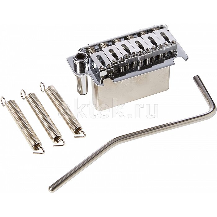 Gotoh 510T-FE1-C тремоло Strat, 2 винта, стальные сёдла, рычаг Snap-In