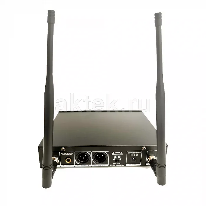 ROSS U2MOD микрофонная радиосистема, 2 микрофона, 551,000–570,600 МГц 4