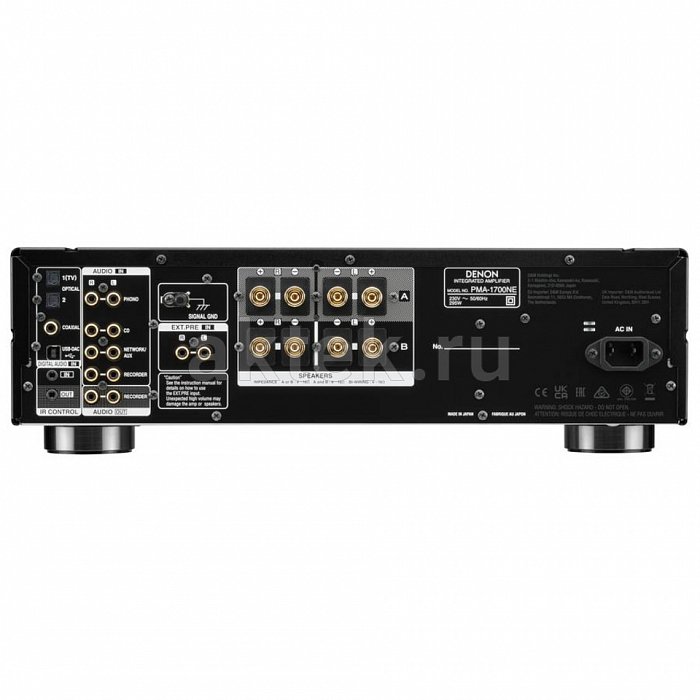 DENON PMA-1700NE Black интегральный стереоусилитель 4