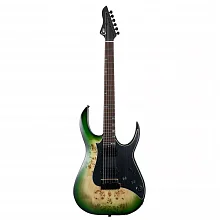 Mooer GTRS M810 Green Burst зелёная электрогитара со встроенным процессором