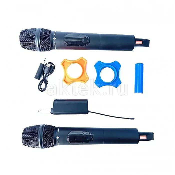 FREEBOSS FB-U326 микрофонная радиосистема, 2 микрофона, 500–590 МГц 7