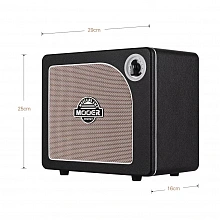 Mooer DH01 Hornet 15BK чёрный моделирующий гитарный комбо, 15 Вт 2 Mooer DH01 Hornet 15BK чёрный моделирующий гитарный комбо, 15 Вт 2