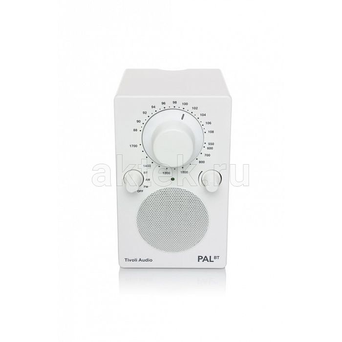 Tivoli PAL BT White портативный Bluetooth-радиоприёмник с аккумулятором 8