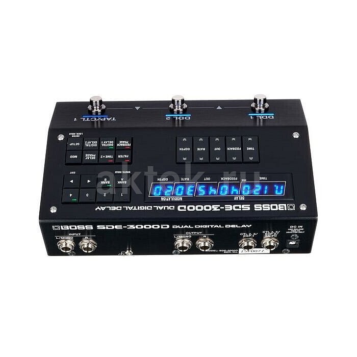 Гитарная педаль дилея Boss SDE-3000 Dual Delay 13