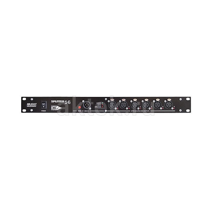 ИМЛАЙТ SPLITTER 1-6 RDM DMX-сплиттер, 1U