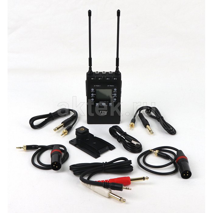 FBW WT-U8 двухканальный портативный приёмник, CH1 512-537МГц