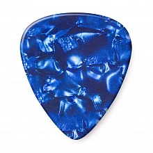Dunlop 483P10XH Celluloid Blue Pearloid Extra медиаторы, целлулоид, extra heavy 3