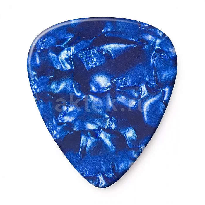 Dunlop 483P10XH Celluloid Blue Pearloid Extra медиаторы, целлулоид, extra heavy 3