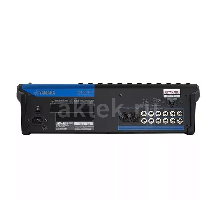 Yamaha MG20XU аналоговый микшер, 20 каналов, USB 4