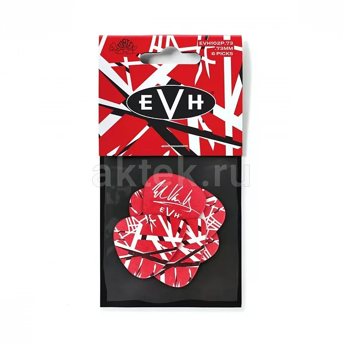 Dunlop EVH102P073 EVH Tortex Frankenstein медиаторы, 6 шт 3