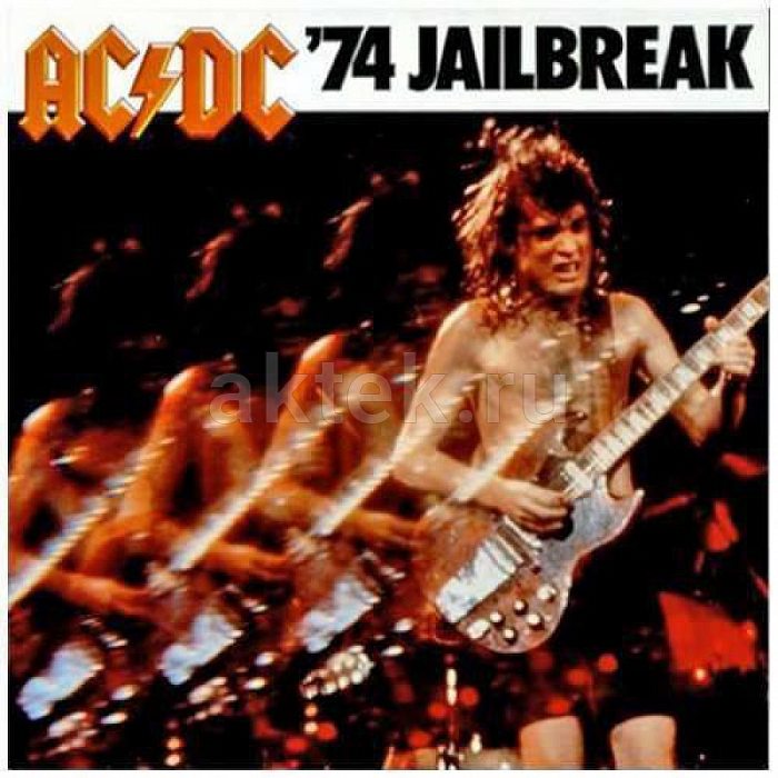 Виниловая пластинка AC/DC - 74 JAILBREAK 180 GRAM BLACK VINYL 12"