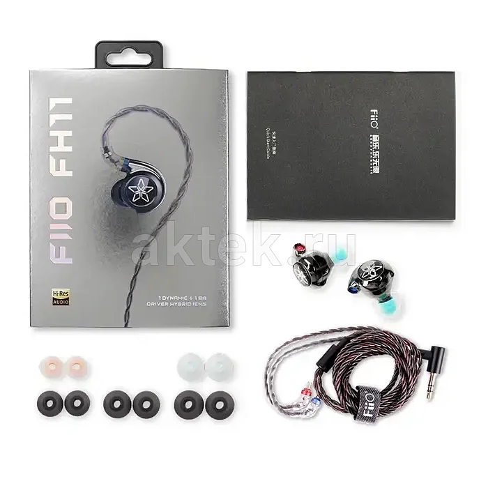 Внутриканальные наушники FIIO FH11 black 7