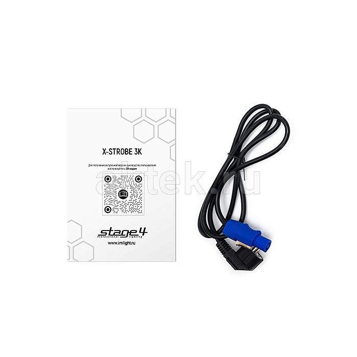 STAGE4 X-STROBE 3K LED-стробоскоп CW+RGB, дальность 10 м 6