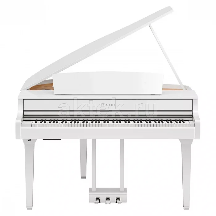 Yamaha CLP-895GPWH цифровой мини-рояль, 256 голосов, GrandTouch, трёхполосная акустика 2