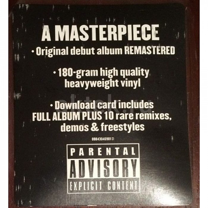 Виниловая пластинка NAS - ILLMATIC XX BLACK VINYL 12" 5