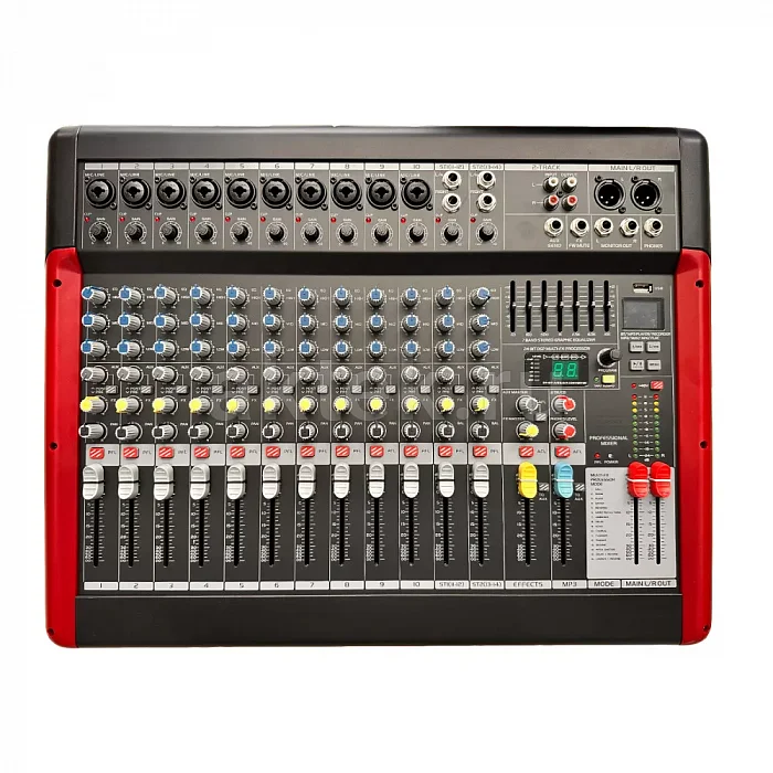 ROSS MFX122 аналоговый микшер, 12 каналов, Bluetooth