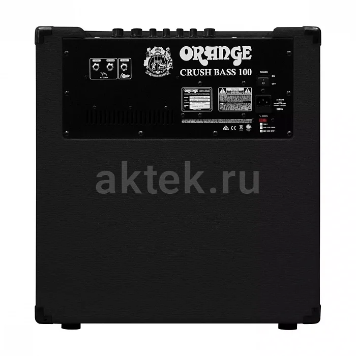 Orange CRUSH BASS 100 BK басовый комбоусилитель 6