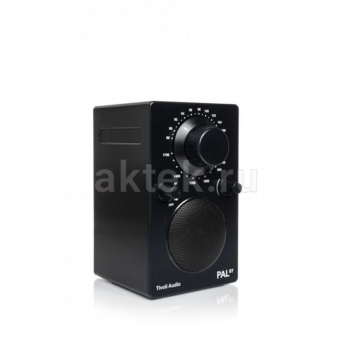 Tivoli Audio PAL BT Black портативный Bluetooth/FM-радиоприёмник с аккумулятором 9