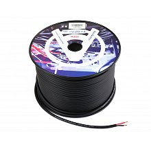 AuraSonics SC215 акустический кабель 2x1,5 мм², 15 AWG, Ø7,2 мм, чёрный