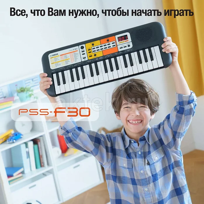 Yamaha PSS-F30 синтезатор, 37 клавиш, 32 голоса, 120 тембров 4