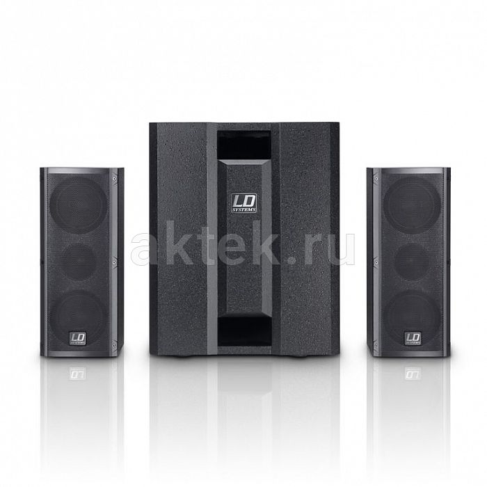 LD Systems DAVE 8 ROADIE White активная PA-система сабвуфер-8″/1400Вт-пик