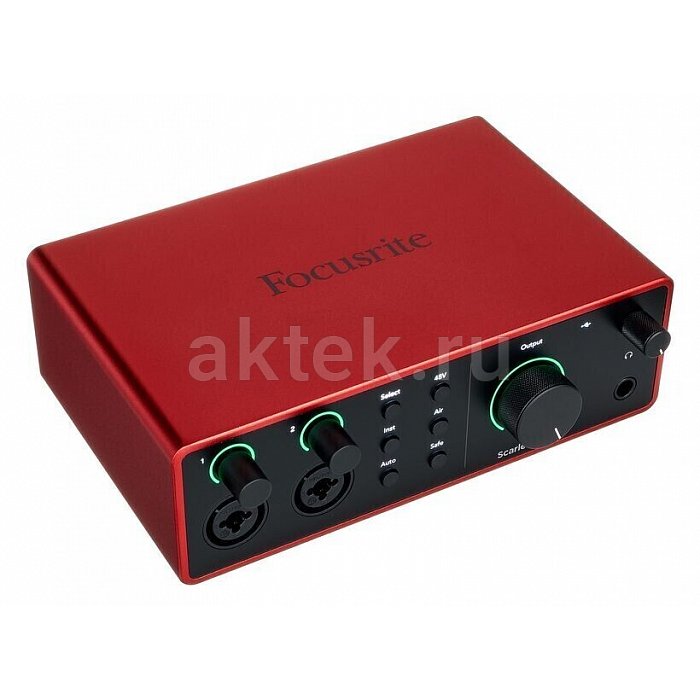 Аудио интерфейс FOCUSRITE Scarlett 4i4 4th Gen 12