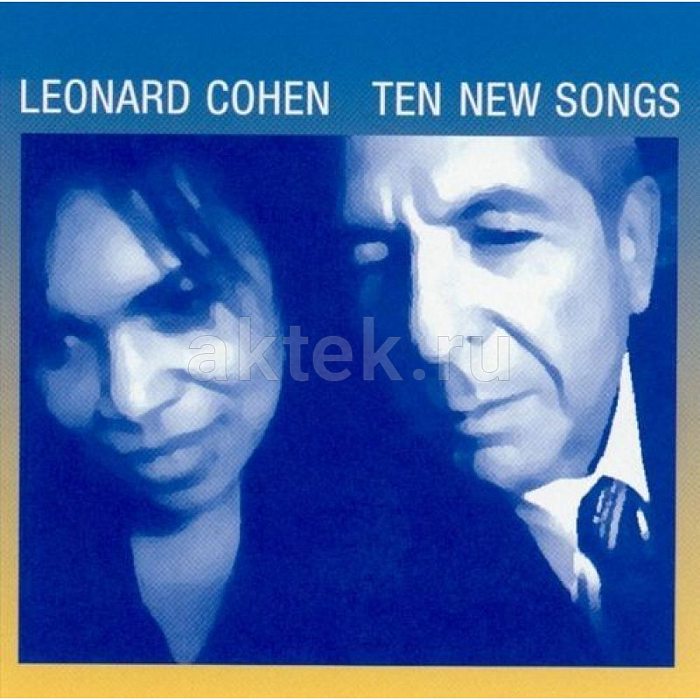 Виниловая пластинка LEONARD COHEN - TEN NEW SONGS 180 GRAM BLACK VINYL 12"