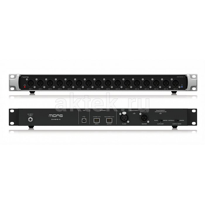 MIDAS DN4816-O интерфейс StageCONNECT, 16 аналоговых выходов
