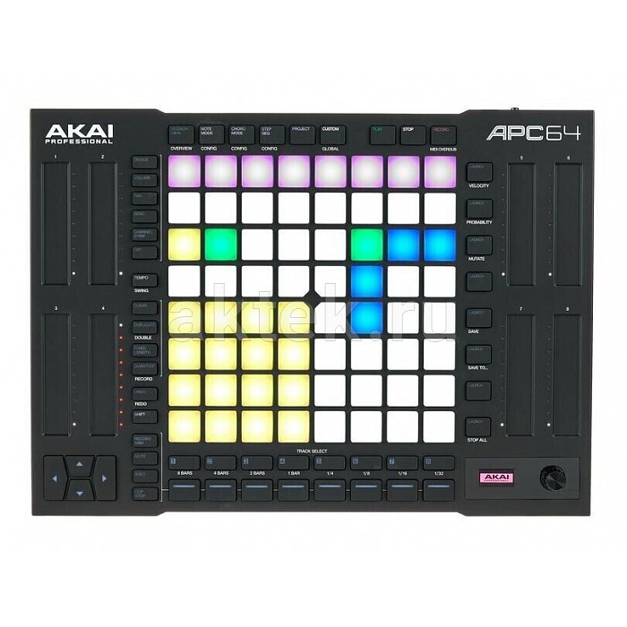 Миди контроллер AKAI PRO APC64 8