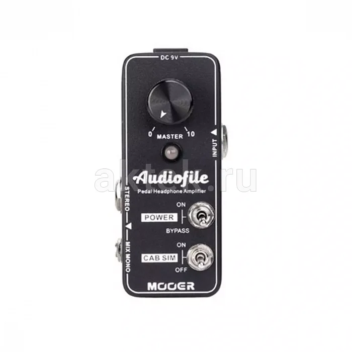 Mooer Audiofile педальный усилитель для наушников со спикерсимулятором 3