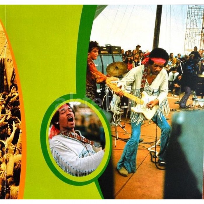 Виниловая пластинка THE JIMI HENDRIX EXPERIENCE - LIVE AT WOODSTOCK 180 GRAM BLACK VINYL 12" 4