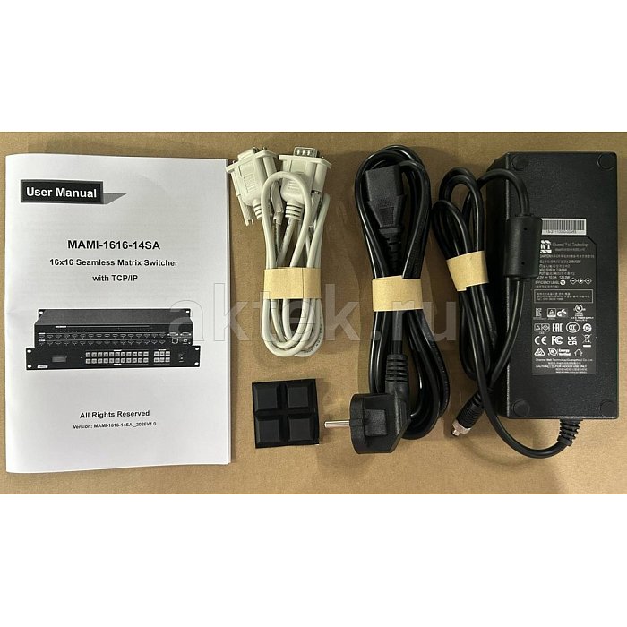 Digis MAMI-1616-14SA HDMI-матрица 16×16 4K30 4:4:4 10,2Гбит/с 5