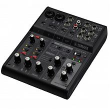 Yamaha AG06MK2 аудиоинтерфейс, черный, 6 каналов, USB 2