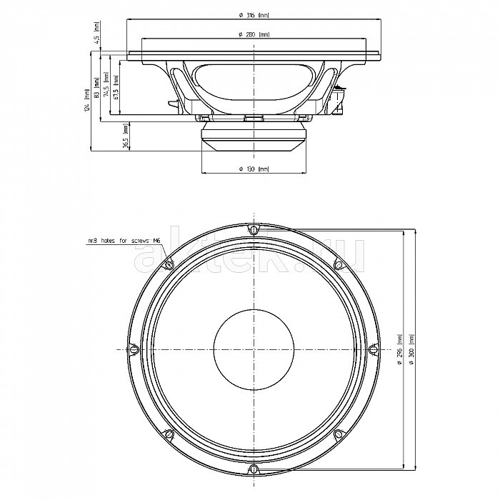 Динамик 12" EIGHTEEN SOUND 12ND610/8 2
