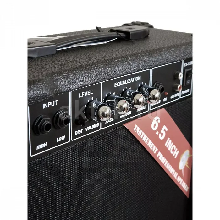 Deviser YX-15W гитарный комбоусилитель, 15 Вт, 2 канала, динамик 6,5″ 2