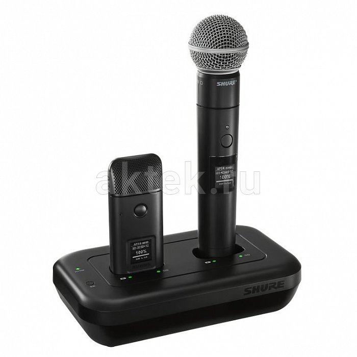 Shure MXWNDX2 сетевая зарядная станция PoE для двух передатчиков MXW 4