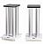 Стойка для акустики Radiotehnika T6B Silver/White
