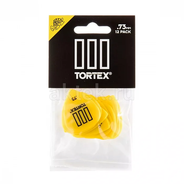 Dunlop 462P073 Tortex TIII 12Pack медиаторы, 12 шт 4