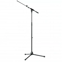 K&M 21080-300-55 микрофонная стойка-журавль, телескопическая стрела, складные ножки