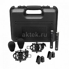 Подобранная стерео-пара конденсаторных микрофонов Warm Audio WA84-C-B-ST Stereo Pair - Black 3
