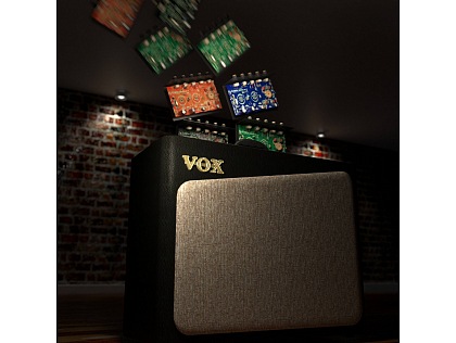 Ламповый гитарный усилитель VOX AV30 ANALOG VALVE AMPLIFIER 4