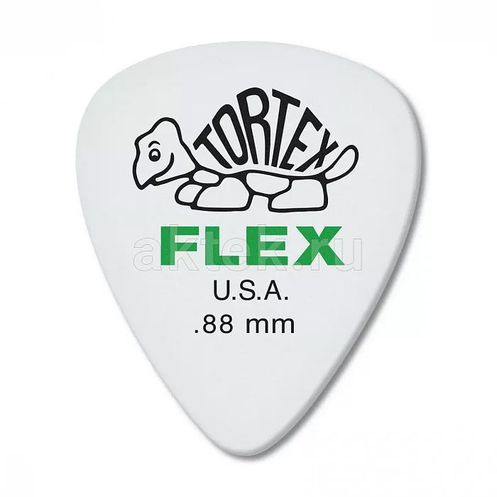 Dunlop 428P088 Tortex Flex Standard 12Pack медиаторы, 0,88 мм