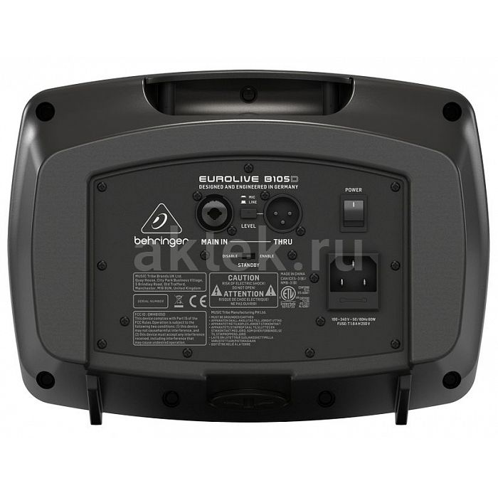 Активная акустическая система BEHRINGER B105D 3